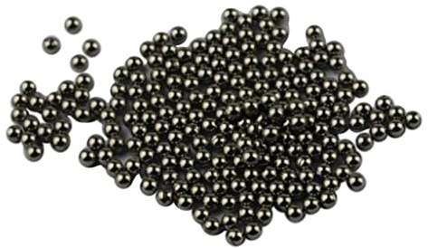 jewelry making/Pack Carbon Steel Tumbling Media Shot Jeweler Round Tumbler Finishing, 3mm (Size : 3mm)