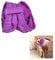 2 Pack Dog Bath Cap Waterproof Shower Hat Dogs Snood for Washing Raining Swimming Dogs Ear Prevention Cover Guard (S)