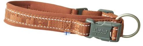Hurtta Casual Hundehalsband ECO nachhaltigem Hundehalsband (45-55 cm, Cinnamon)