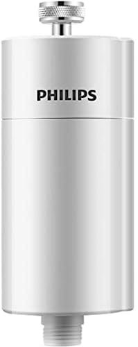 Philips Water AWP1775 – Inline-Duschfilter – reduziert Chlor um bis zu 99%, einfach zu installieren, passend für alle UK- und Eire-Brauseschläuche und Wasserhähne I Weiß