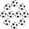 ZIETEN Table Football Balls 10 Pcs, Mini Table Soccer Replacement Balls 32mm, Table Mini Football ideal for Kids Adults Football Table Game Supplies