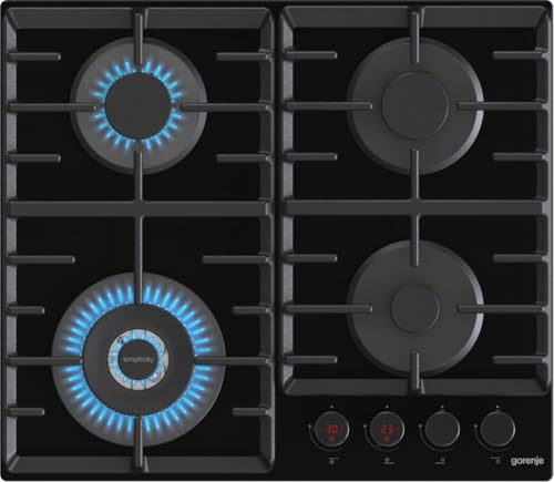 Gorenje GKTW642SYB, Cuisinière à gaz Simplicity, Black