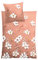 Kleine Wolke Sienna Bettwäsche, Baumwolle, Terracotta, 135x200 cm (80x80 cm)