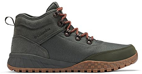 Columbia FAIRBANKS MID - Stivali da neve da uomo, 2024 Gravel Dark Moss, 40 EU