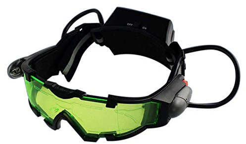 Fvoagaou Nachtsichtbrille Verstellbare Kinder-LED-Nachtbrille für die Rennradjagd zum Schutz der Kindergeschenk