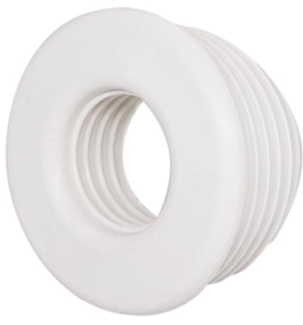 SKIR'CO White Rubber 56 x 32 mm Drain Pipe Connector