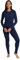 Mountain Warehouse Talus Womens Thermal Top & Pants Set Navy Women's Size 18