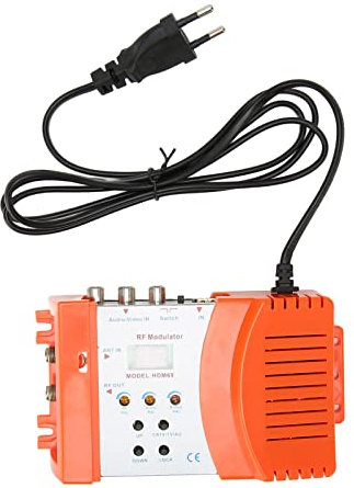 CCYLEZ RF-Konverter, HD-Multimedia-Schnittstellenmodulator und AV-zu-RF-Modulator, Audio-Video-Konverter, für Streaming Media Player, PAL NTSC Home TV, Plug and Play (EU-Stecker)