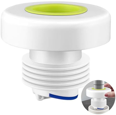 Bouchon d'égout universel pour machine à laver, connecteur de tuyau d'évacuation de 30 mm pour tuyau de 40 mm-50 mm, joint de vidange désodorisant pour salle de bain et cuisine, vert