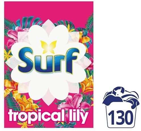 Surf Washing Powder 125 Washes - Tropical Lilly Floral Scent