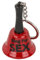 Porte-clés Ring for Sex - Clochette d'appel coquine - Sonnette d'appel du sexe couleur rouge - Porte-clefs gadget amusant, cadeau Saint-Valentin