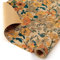 WERNNSAI Geschenkpapierrolle mit Blumenmotiv aus Kraftpapier – 1 Rolle 43 cm x 10 m Geschenkpapier für Blumensträuße Geburtstag braunes Geschenkpapier für Frauen, Erwachsene Partys Festivals Feiertage