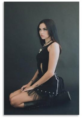 Maggie-Lindemann Retro-Kollektion, Poster, Prominente, dekorative Gemälde, ungerahmt, 20 x 30 cm