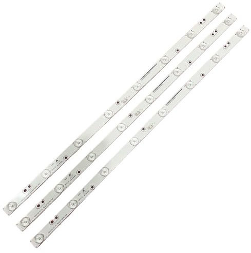 TVAAGHBCBR Tira de retroiluminación LED de 8 LED Compatible for TV Dl3277 Dl3277i Dl3277i(30pcs For 10 TV)