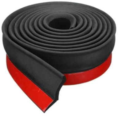 Nelsonerty 5 M Dichtungsstreifen für die Unterseite Des Rolltors in der Garage, Seitliche Unterseite der Tür, Wasserdichter Gummi, Staubdicht, Rattenschutz, Türstopper