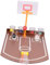 IMIKEYA 1 Satz Desktop Basketball Trinkspiel Kreatives Bar Zubehör für Lustige Partys für Einfach zu Bedienen Perfektes für Freunde und Unterhaltsame Indoor Aktivität