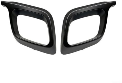 Lunetta con gancio di traino anteriore lato conducente, per Jeep Compass MP 2017-2021 304 in acciaio inossidabile nero copertura migliorata resistenza al traino resistente alla ruggine sicuro, adatto