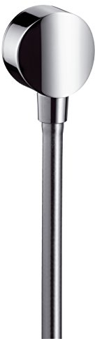 hansgrohe Fixfit S Schlauchanschluss, ohne Rückflussverhinderer, Anschlusswinkel aus Metall, Chrom