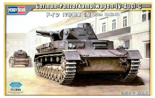 Hobby Boss 380130-1/35 Panzerkampfwagen IV AUSF.C - Maßstab 1:35