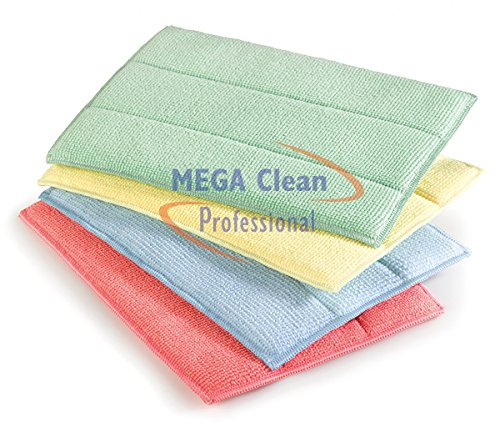 Mikrofaser Schwammtuch 17x23cm grün Mega Clean
