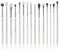 Jessup Augen Make Up Pinsel Sets 15 Pcs Schmink Kosmetik Bürsten Lidschatten Eyeshadow Concealer Puder T237