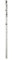 Rallonge pour serrure multipoint encastrée, FERCO gris
