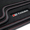 tuning-art BE705 Fußmatten Exclusive-Line passend für Dacia Sandero 1 I 2008-2012, Naht:Rot