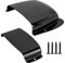 Pickup Bridge Cover Set Bassschutzhülle für PB E-Bassgitarre Ausgestattet mit 4 Befestigungsschrauben (Schwarz)