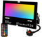 Mobri 50W LED Floodlight Outdoor, Colour Changing Flood Lights with Remote Control, 12 RGB Colours, Timing, 4 Modes, IP66 Waterproof, UK 3-Plug, 1 Pack