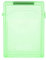 Caja de Disco Duro, Caddy de Disco Duro 2.5 '' IDE SATA HDD Caja de Disco Duro Estuche Protector de Almacenamiento de Disco Duro Caja de Disco Duro portátil Externa de plástico (Verde)