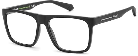 Polaroid Herren Df-108100 Prescription Eyewear Frames | Gefertigt aus Öko-Polyamid, optional mit Sonnenbrillentönung oder Blaulichtfilter, inklusive Brillenetui