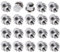 Bohaner 20Pcs M12x1.5 Wheel Lug Nuts 19mm Hex Alloy Wheel Nuts Closed End M12x1.5 Lug Nuts with Floating Captive Washers Compatible with Most Ford Focus Fiesta Fusion Escort Mondeo Kuga B-Max Sliver