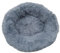 Pawbelo - kuscheliges Hundebett - weiches Katzenkörbchen - Flauschiges Hundesofa - Hundekissen - Kuschelbett - Hundekörbchen - flauschig - kuschelig weich (Dunkelgrau, 60 cm)