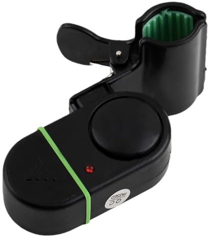 Allarme Pesca - Indicatore LED Di Morso Da Pesca, Campanelli Elettronici E Luci | Avviso Canna Sensibile Con Suono, Allarme Pesca Ad Alte Prestazioni, Rilevamento Del Morso Illuminato A LED, Accessory