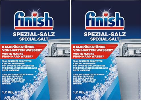 Finish Special Dishwasher Salt, 1.2 kg (Pack of 2)