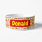 DECOHO - Gamelle pour Chien en céramique Personnalisable | Motif Fast Food - Blanc