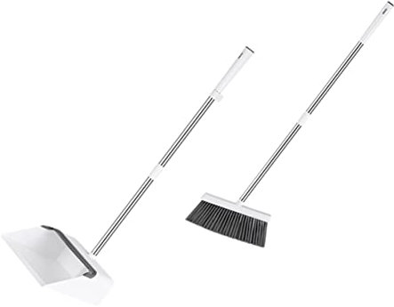 Didiseaon 2 Sets Broom Set Dustpan Brush Kit Multifunctional Cleaning Tools Home Dustpan Broom Ergonomic Handle