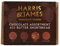 Harris & James All Butter Shortbread Biscuits Assortment Box. Contains Milk Chocolate, Dark Chocolate, Chocolate Orange and Salted Caramel (360g)