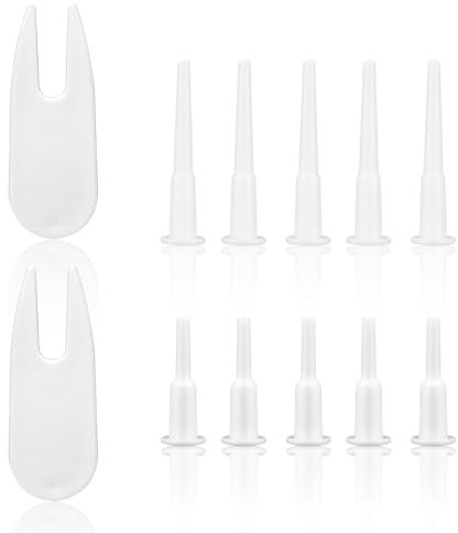 12pcs Bouchon de Ballon de Gym, Ballon de Yoga et Ballon de Fitness Pompe Gonflable Bouchon d'Arrêt d'air pour Ballon d'exercice Bouchon de Rechange pour Ballon d'exercice Piscine Gonflable