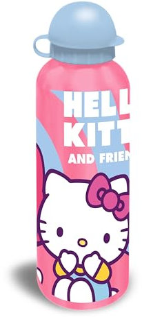 Kids Licensing - Botella de Aluminio Hello Kitty & Friends 500ml