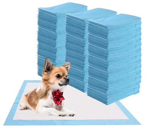 SOARS Trainingspads für Hunde und Welpen, 60 x 60 cm auslaufsicher 5-lagig, Welpenunterlagen, Trainingsunterlagen, Hundeklo für Zuhause (200 Stück 60x60cm)
