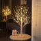 Howeifull 144 LED Lichterbaum mit Timer, LED Birken Baum Licht Warmweiß Verstellbare Äste Bonsai Dekobaum Baumbeleuchtung Innen Deko für Weihnachten, Party, Hochzeit, USB/Batteriebetrieben