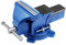 Table Vice Bench Vice Clamp Swivel Workshop Clamp for Tool Material Clamping Fixing Rotatable Engineer Table Clamp (6 Inch)