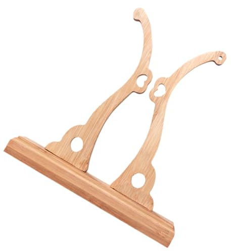 HYTROVE Fan Holder Stand for Japanese Circle Fans Elegant Retro Display Base Smooth Surface for Home Decoration and Showcasing