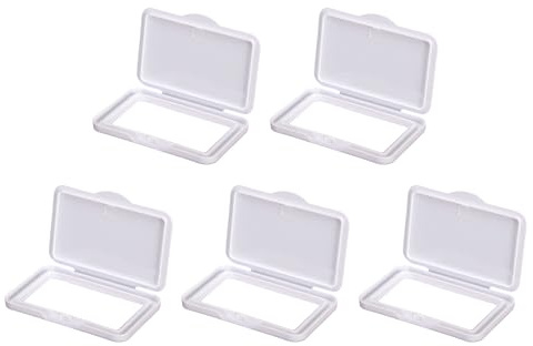5 Teile/paket Baby Feuchttücher Deckel Neugeborene Baby Feuchttücher Spender Abdeckung Tissue Box Caps Halten Nassen Gewebe Frische Weiß Kunststoff Deckel