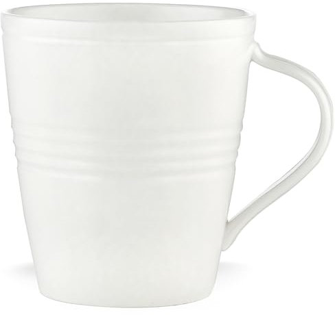 Lenox Tin Can Alley Seven Mug, 0.60 LB, White