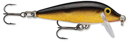 Rapala CountDown� Fishing Lures | 3-11cm | 4-16g (Gold, 5 CM)