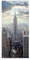 Apalis Magnettafel Sonnenaufgang in New York Memoboard Design Hoch Metall Magnet Pinnwand Motiv Wand Stahl Küche Büro, Größe HxB: 78cm x 37cm