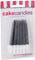Anniversary House Pack of 12 Black Glitter Birthday Candles with Holders, 7.5 Centimeters, Celebration Cake Decoration, AHC151