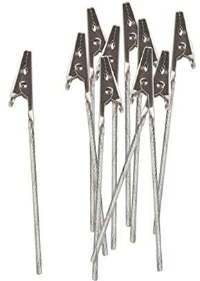 VBS Memo-Halter Bildhalter Klammer 10 Stück bastlen DIY 8,5cm Metall